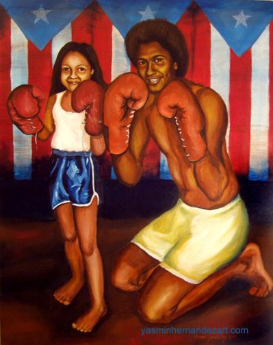 artistandherbrotherYasminHernandezArt