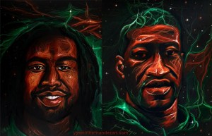 PhilandoCastile.GeorgeFloyd_YasminHernandezArt2020