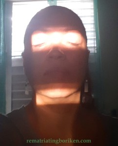 Yaz eyes in sunlight